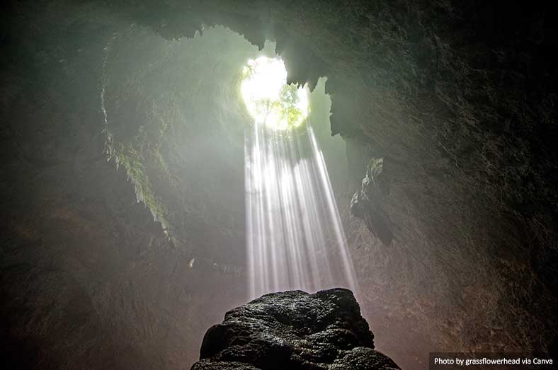 Goa jomblang cave