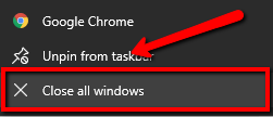 image for steps to fix taskbar issues